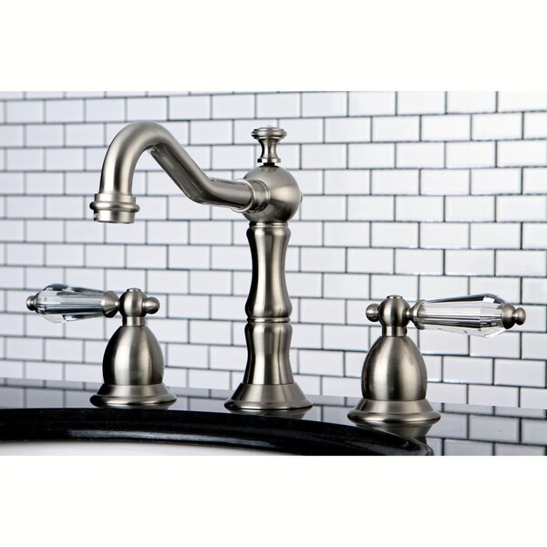 KS1978WLL 8 Widespread Bathroom Faucet, Brushed Nickel